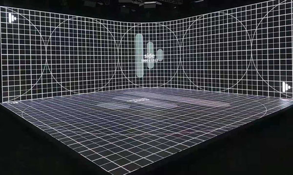 PH3.91mm LED Floor Screen For Filming And Video Production Center