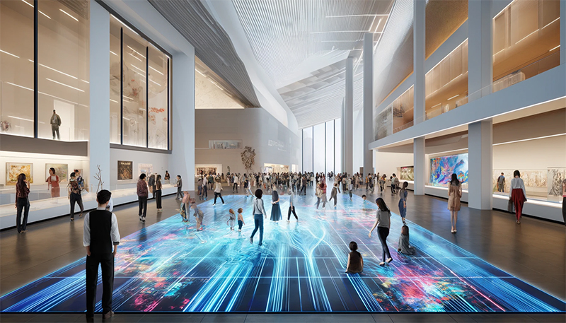 What types of sensors are used in Sensor LED floors