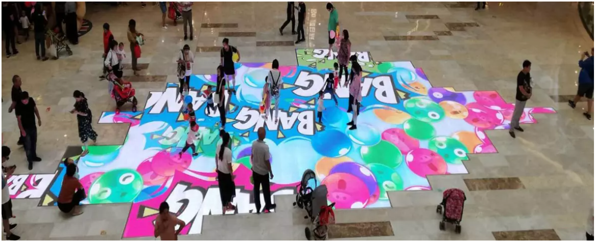 How to use Interactive LED floor?