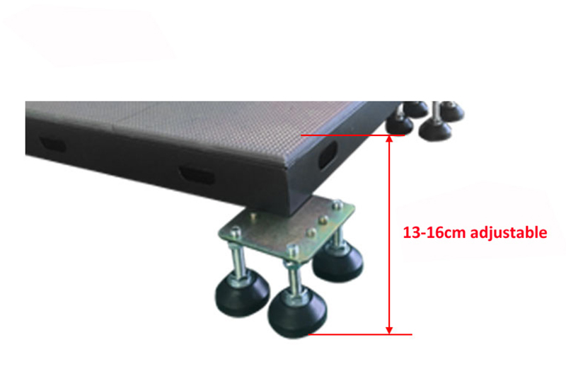 Interactive P3.9 Stage Pictures Dance Floor Tile Advertising Block P3.91 P4 Led Panels Display Screen For Nightclub