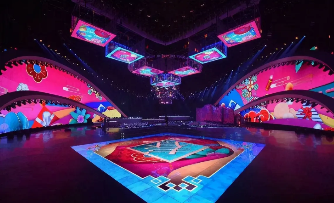 Cheap outdoor led floor for party